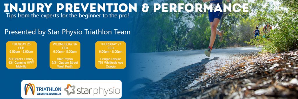 Injury Prevention and Performance Seminars – Presented by Star Physio